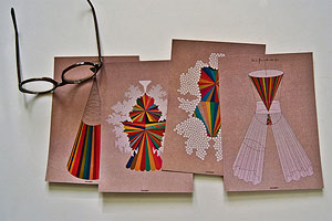 the rainbow set of cards